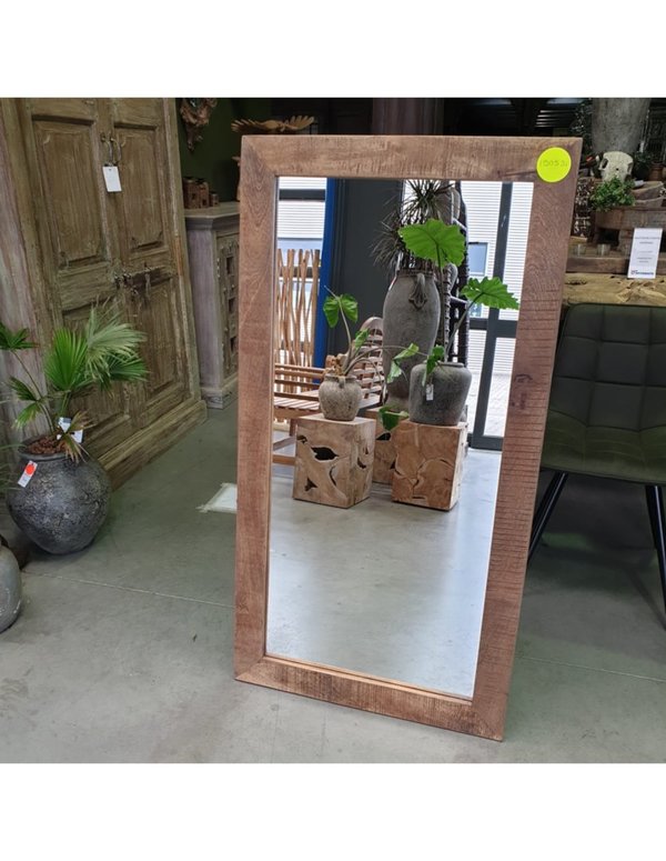 Spiegel Woody Mangohout Mirror 135x3x70 cm |Op Aanvraag!