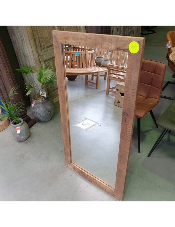 Spiegel Woody Mangohout Mirror 135x3x70 cm |Op Aanvraag!