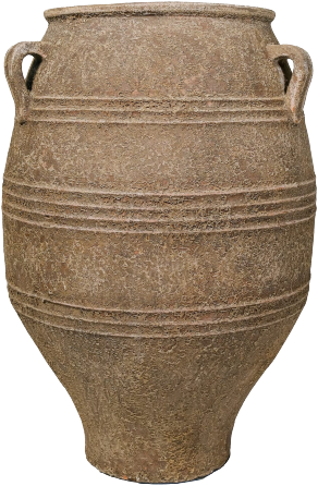 Keramische Pot Bombay Ø 50cm, hoogte 70 cm