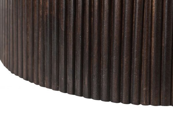 Eettafel Salvator Rond Walnut 130 cm| Leverbaar Vanaf Week 10 2023