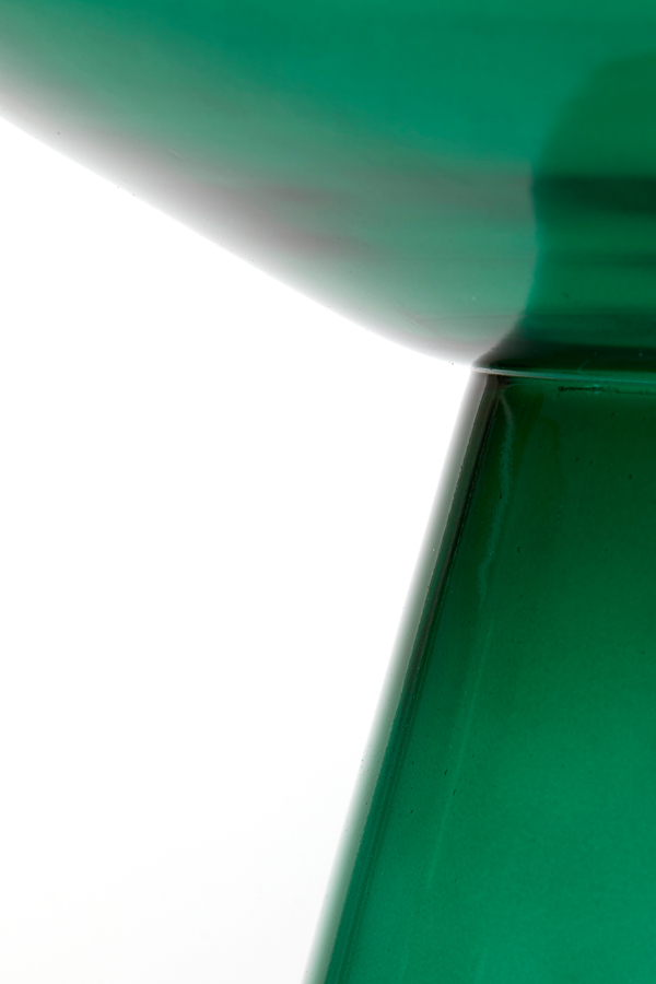 Bijzettafel Dakwa Ø37x44 cm | Glas Groen | Leverbaar Vanaf Week 14