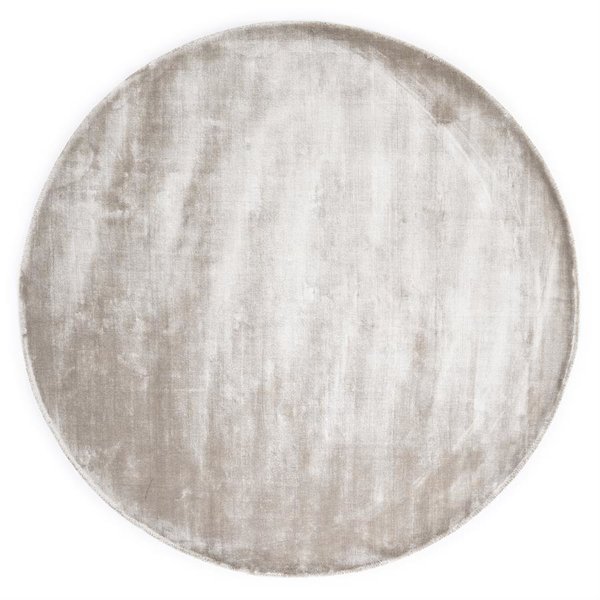 Carpet Muze Round Grey | 200 cm | By-Boo