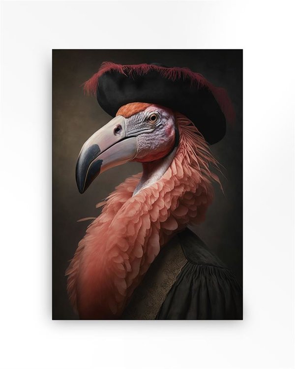 Wandkleed Flamingo| Large | 100% Katoen | 145x190 cm | Verkrijgbaar in 3 maten